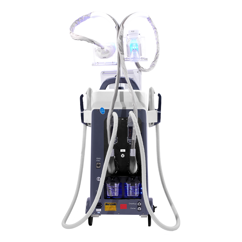Medical-grade facial machine with hoses and attachments.
