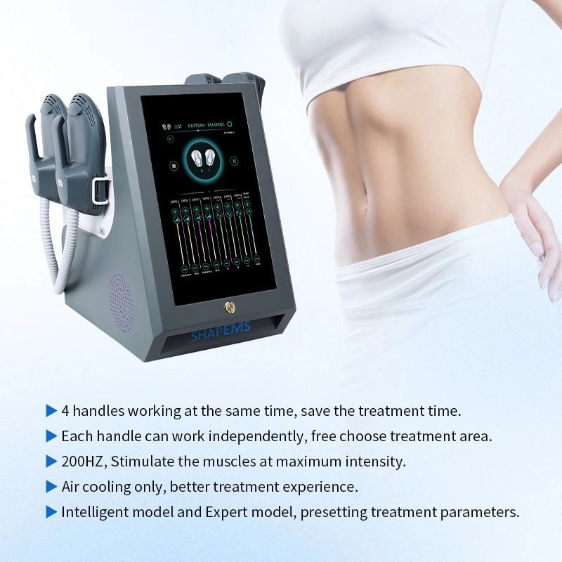 SHAPEMS-body-sculpting-machine-with-four-handles-and-touchscreen-interface. - HUIMAIN SHAPEMS body sculpting machine with four handles and touchscreen interface. - HUIMAIN