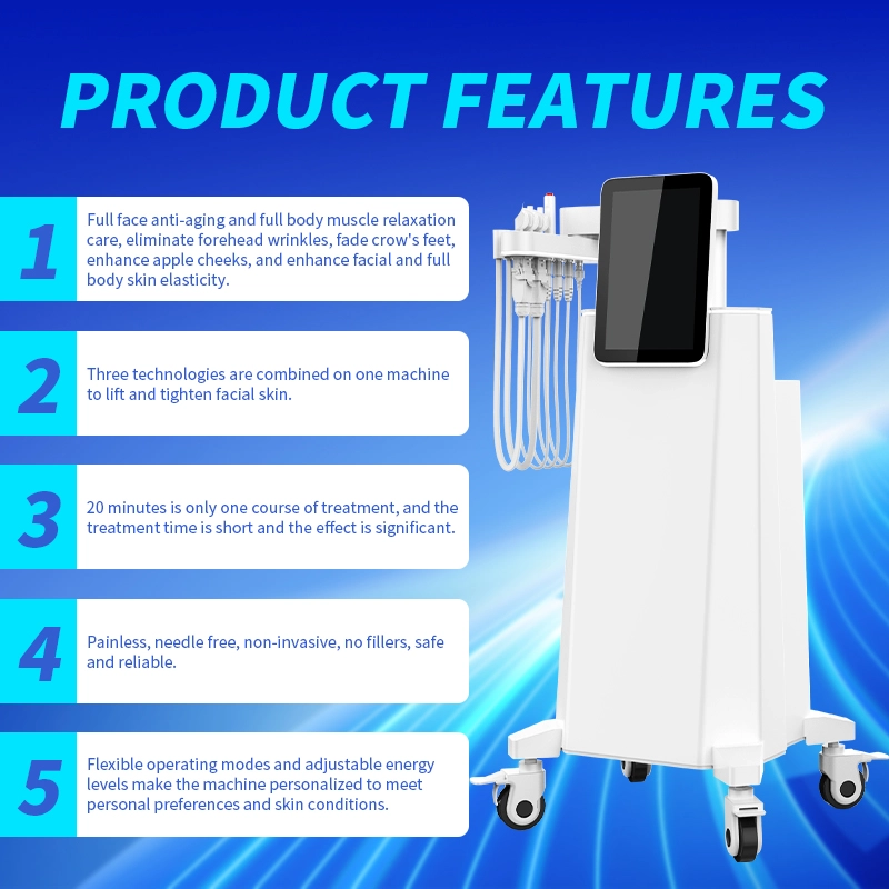Aesthetic machine features: Anti-aging, lifting, and personalized treatments. - HUIMAIN