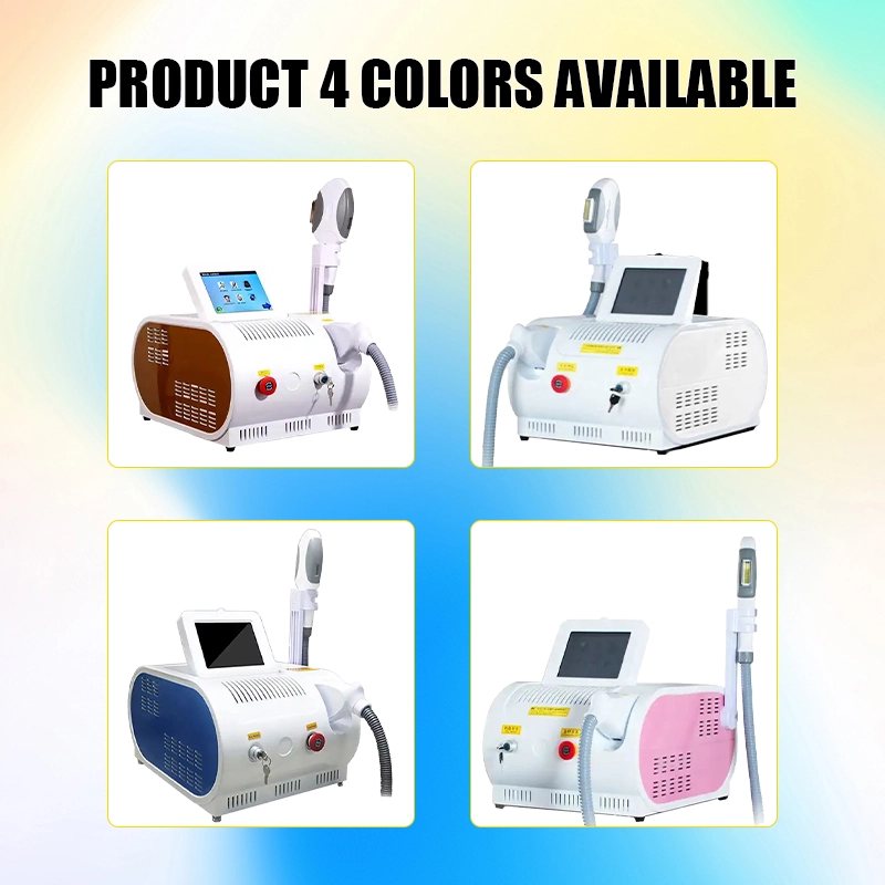 Four-different-colored-versions-of-a-laser-hair-removal-machine. - HUIMAIN Four different colored versions of a laser hair removal machine. - HUIMAIN